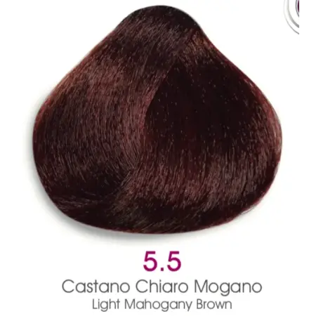 TMT Milano Art Collection Crema Colorante Luminacolor 5.5 Cartaño Claro Marrón Caoba 100ml - 1